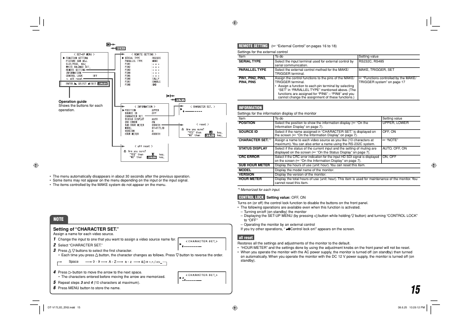 JVC DT-V17L3D User Manual | Page 15 / 24