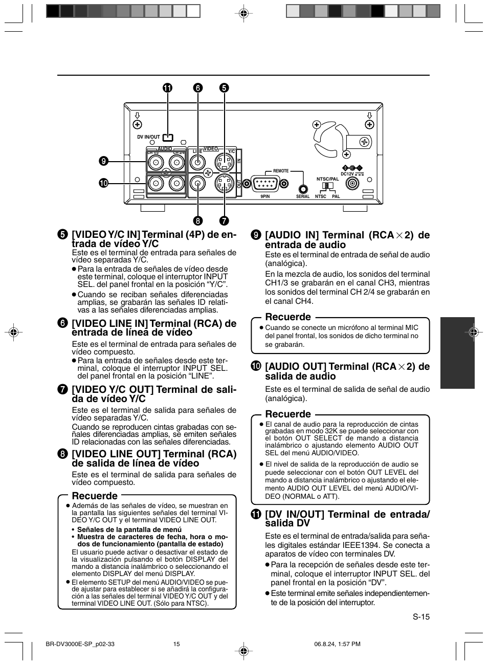 JVC BR-DV600AE User Manual | Page 228 / 356
