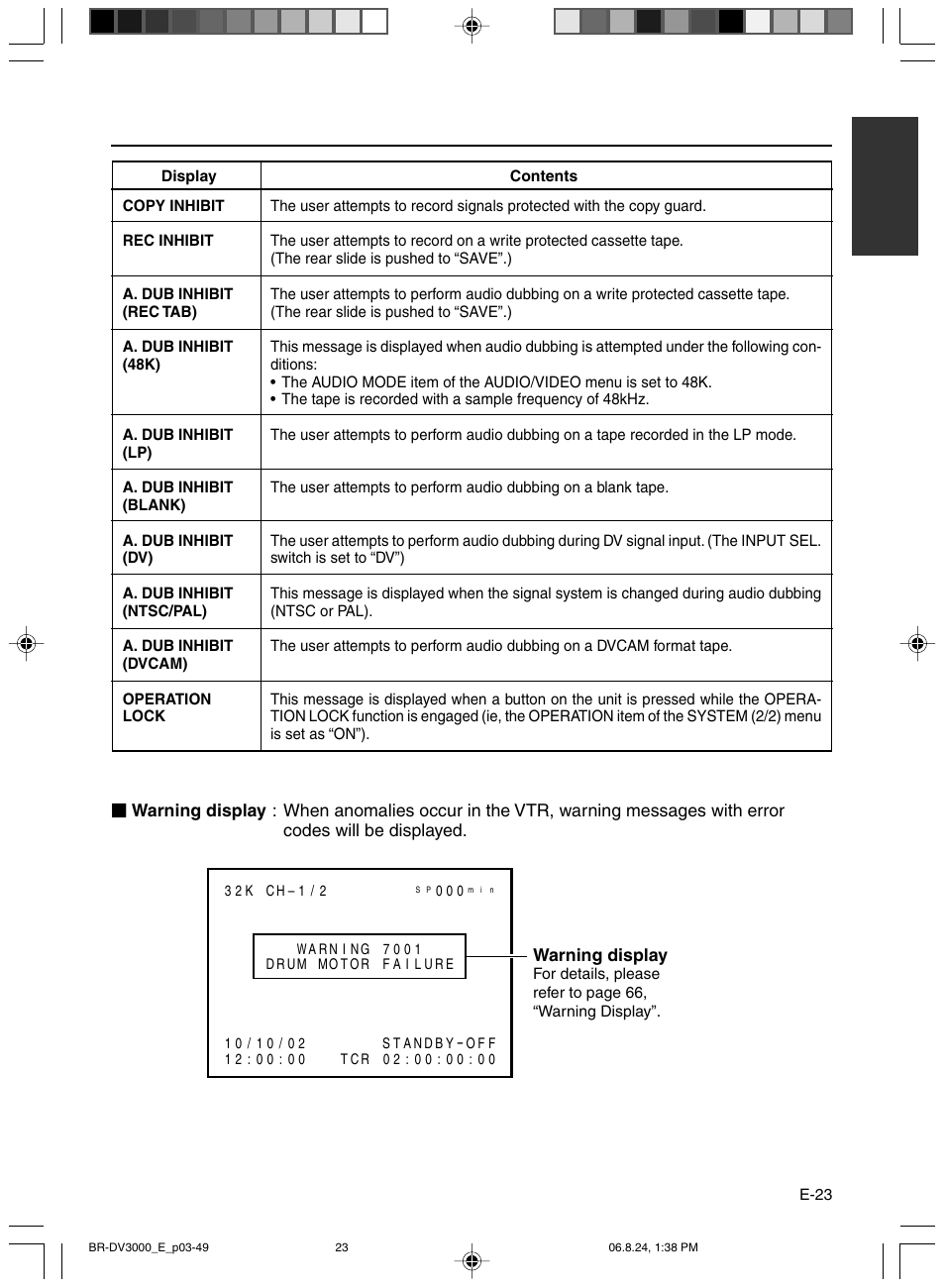 JVC BR-DV600AE User Manual | Page 23 / 356