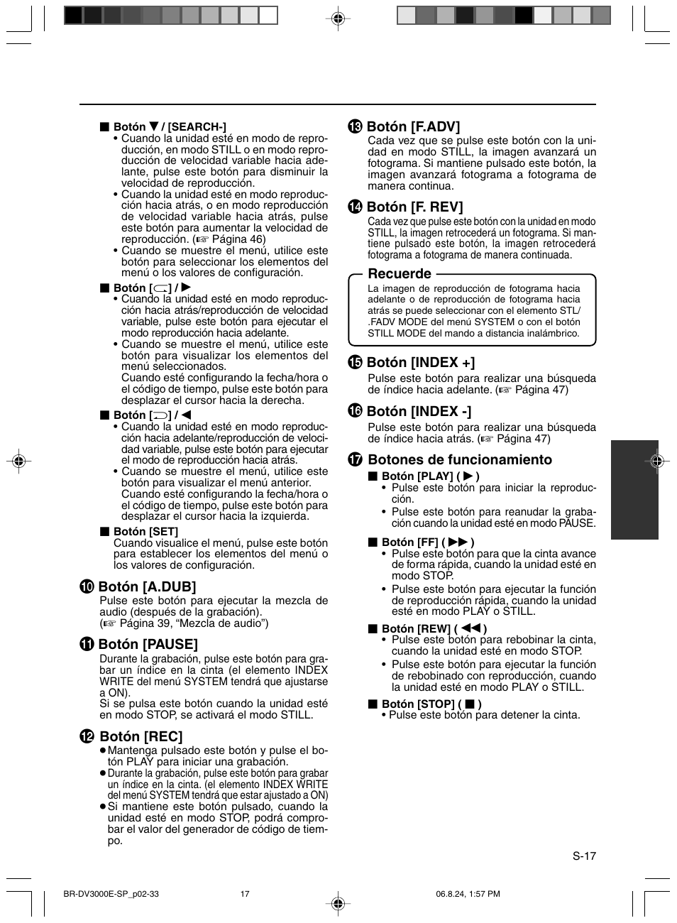 JVC BR-DV600AE User Manual | Page 230 / 356