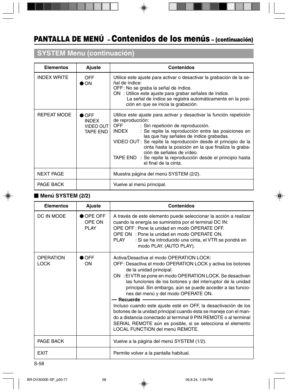 JVC BR-DV600AE User Manual | Page 271 / 356