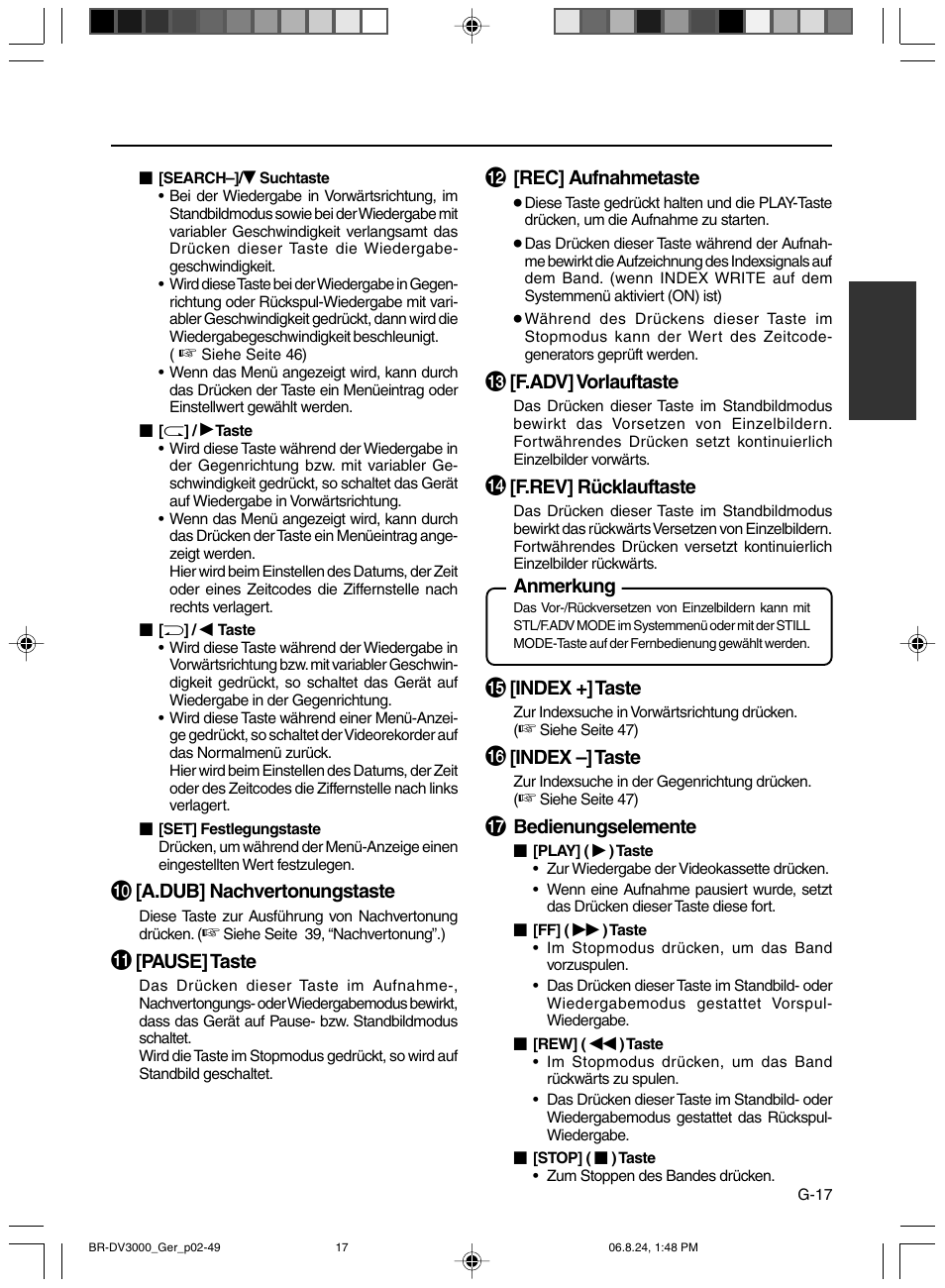 JVC BR-DV600AE User Manual | Page 88 / 356