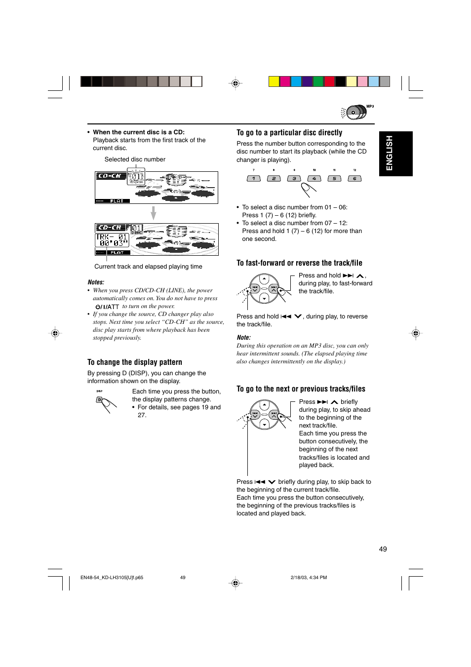 English | JVC KD-LH3105 User Manual | Page 49 / 65