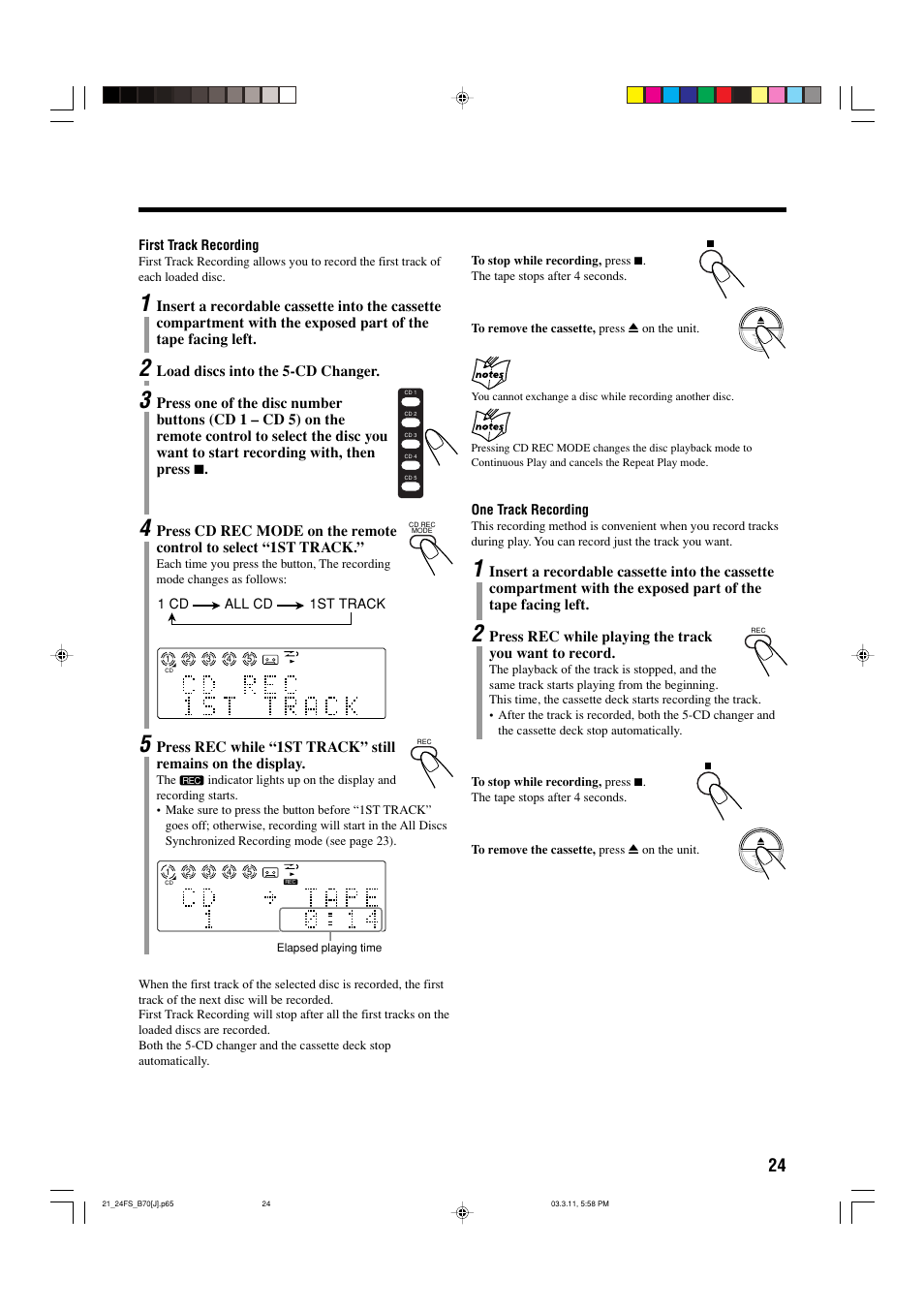 JVC CA-FSB70 User Manual | Page 27 / 70