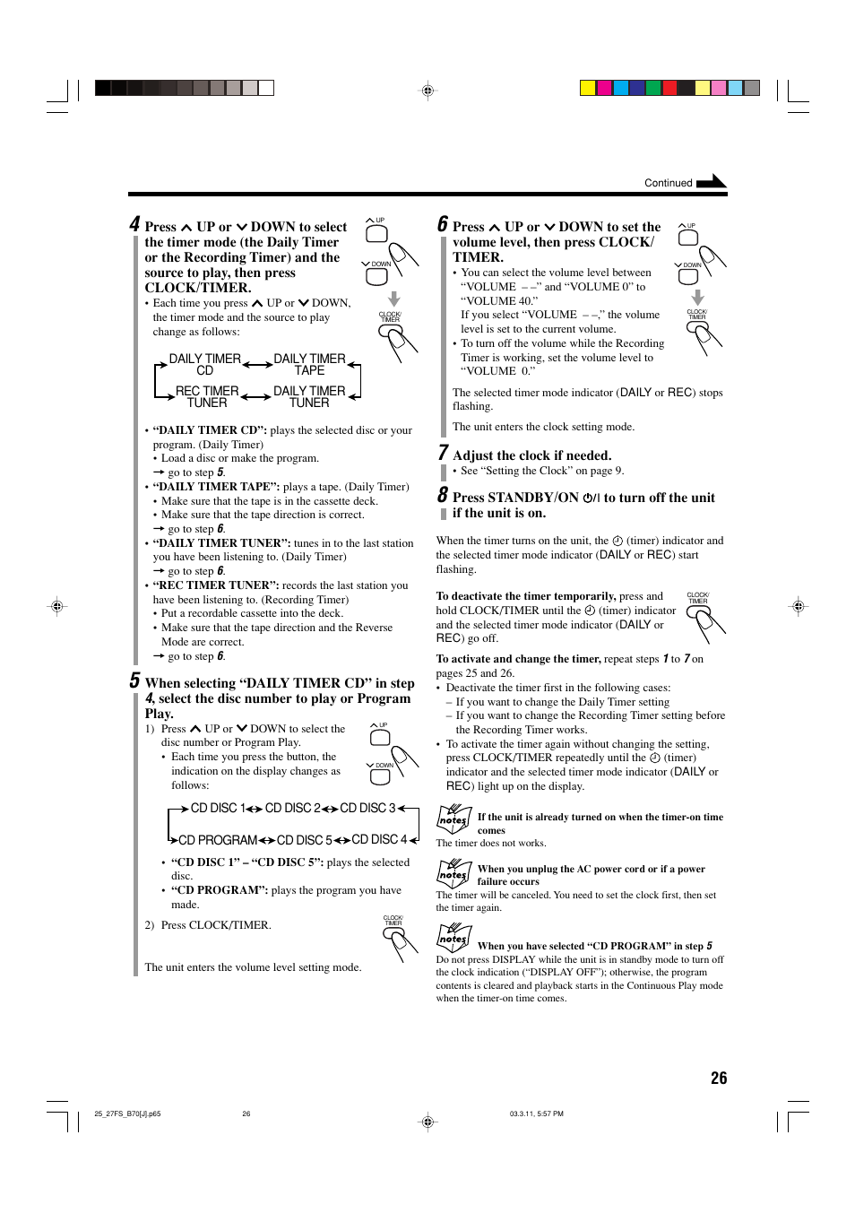 JVC CA-FSB70 User Manual | Page 29 / 70