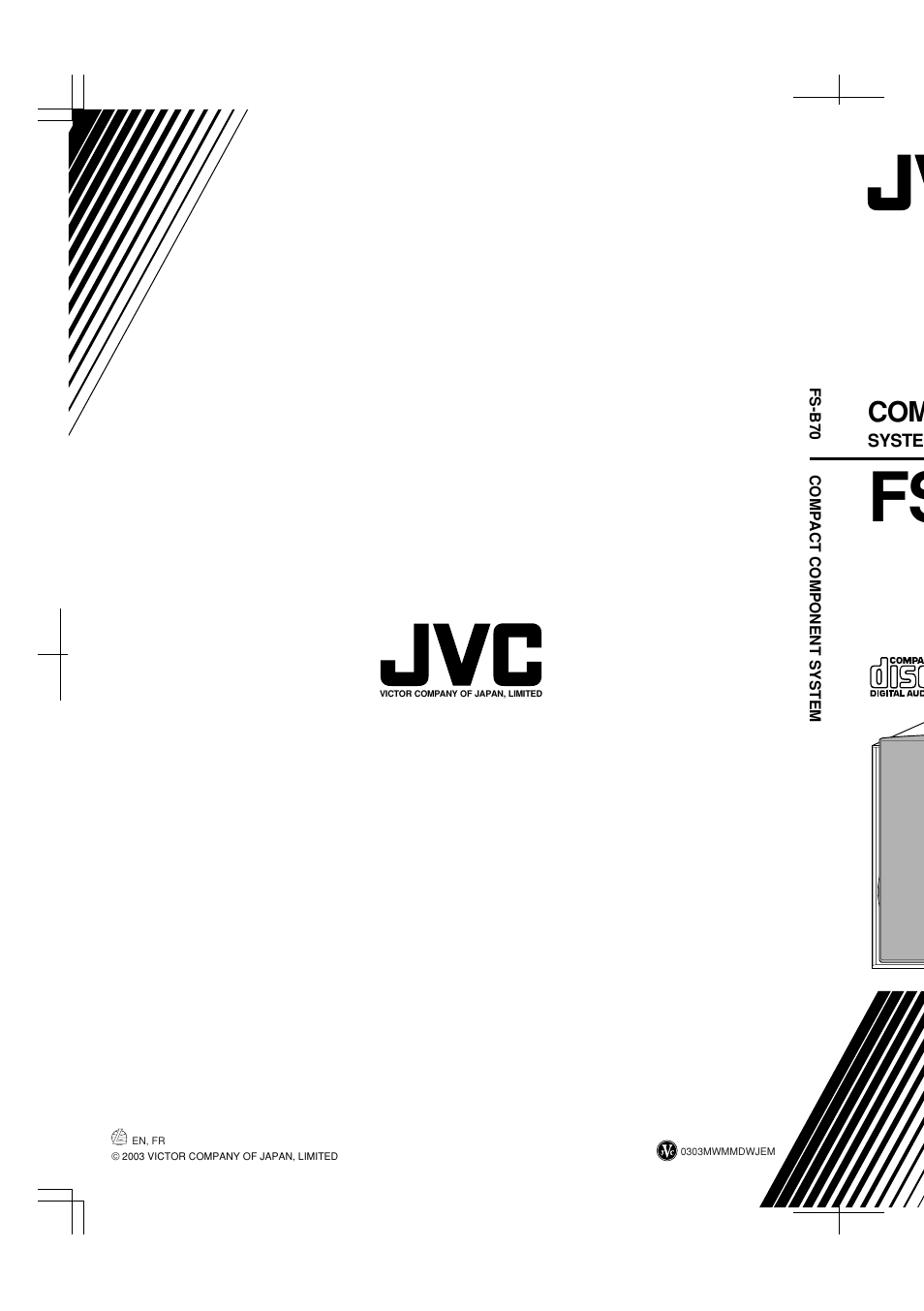 JVC CA-FSB70 User Manual | Page 70 / 70