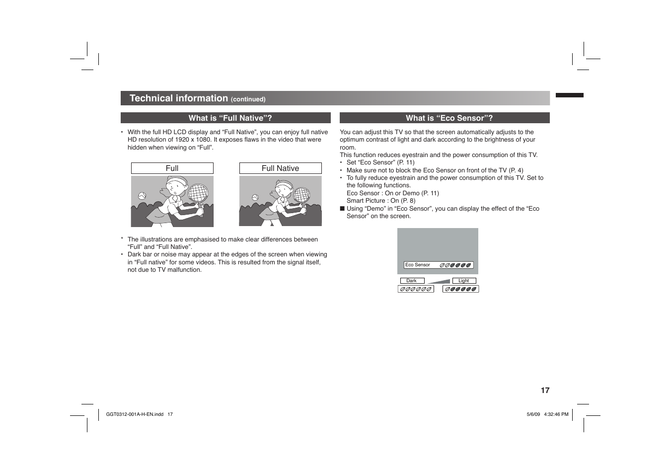 Technical information | JVC GGT0312-001A-H User Manual | Page 17 / 20