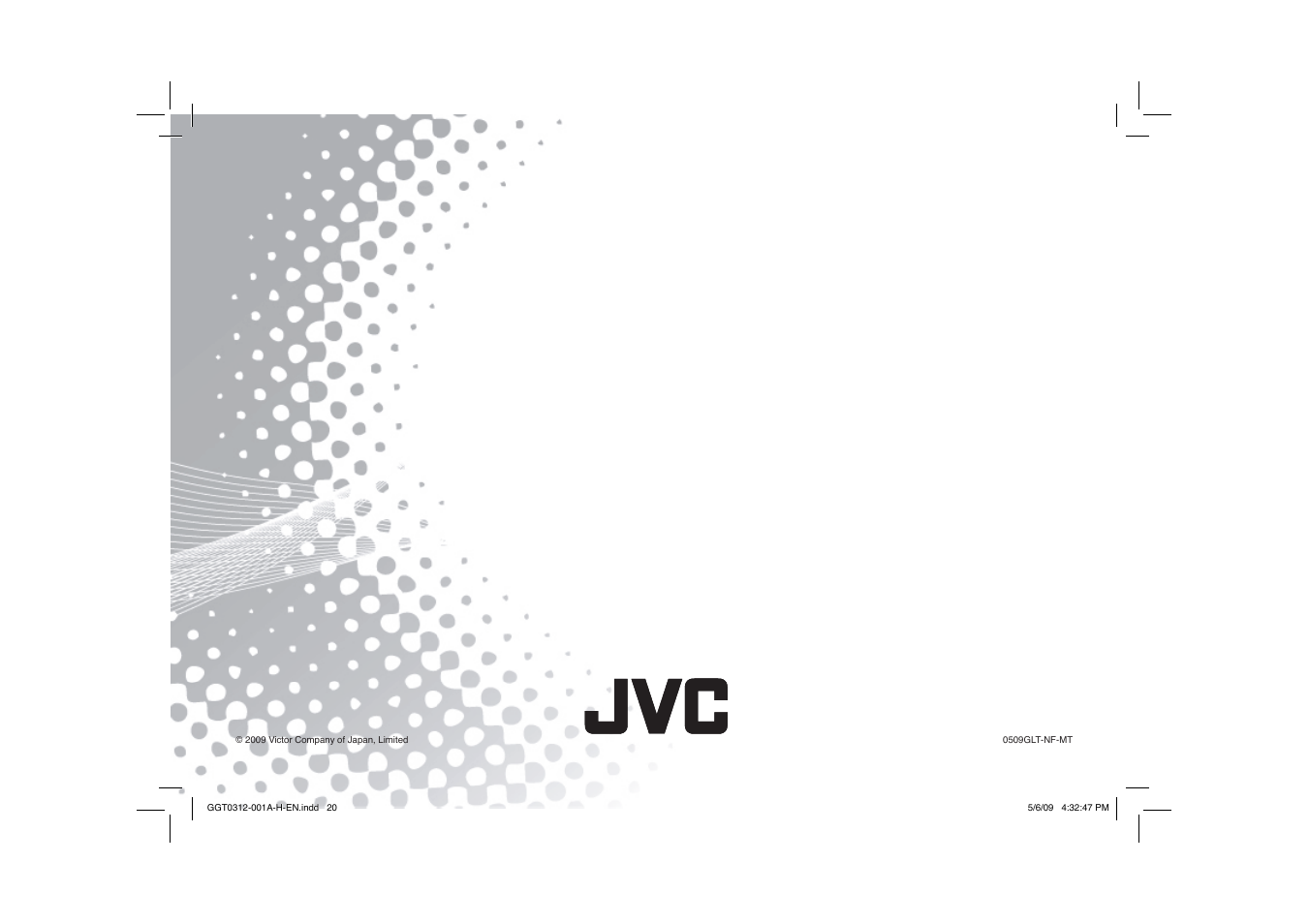 JVC GGT0312-001A-H User Manual | Page 20 / 20