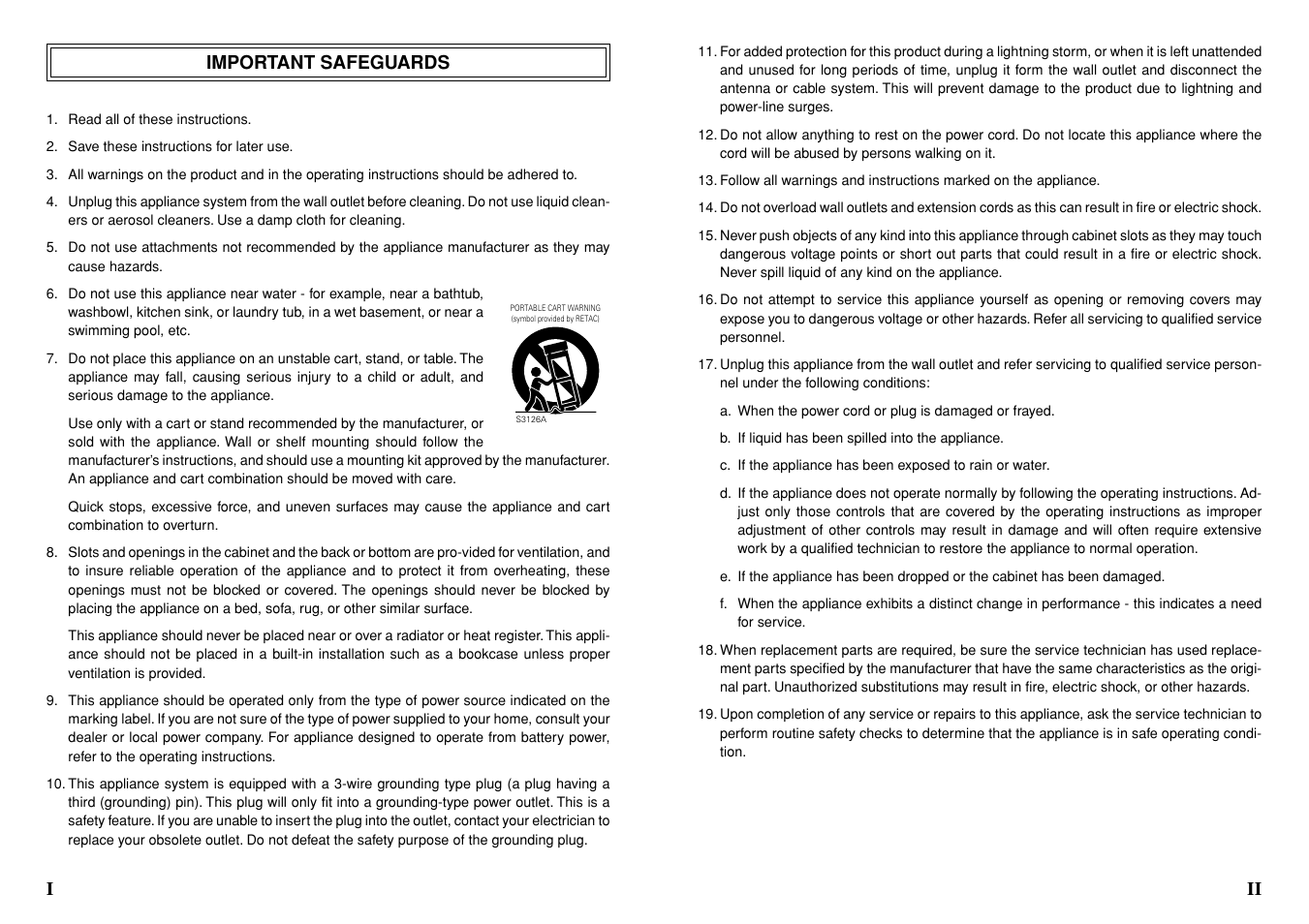 JVC SA-K51U User Manual | Page 2 / 6