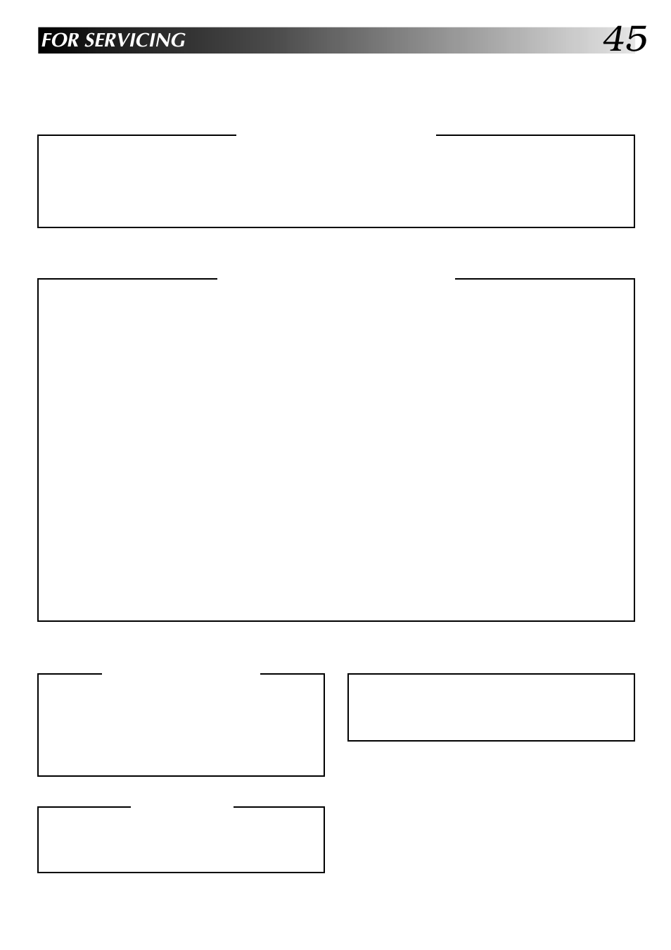 For servicing, How to locate your jvc service center | JVC HR-A63U (Hi-Fi) User Manual | Page 45 / 48