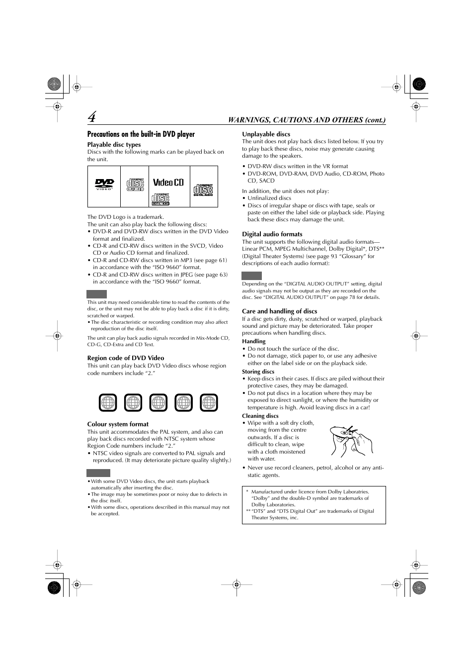 JVC LET0239-001A User Manual | Page 4 / 96