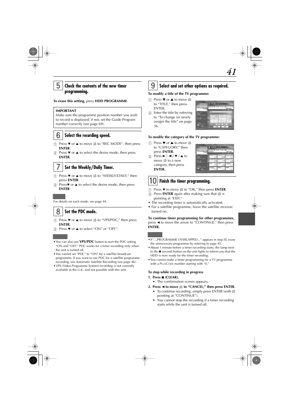 JVC LET0239-001A User Manual | Page 41 / 96