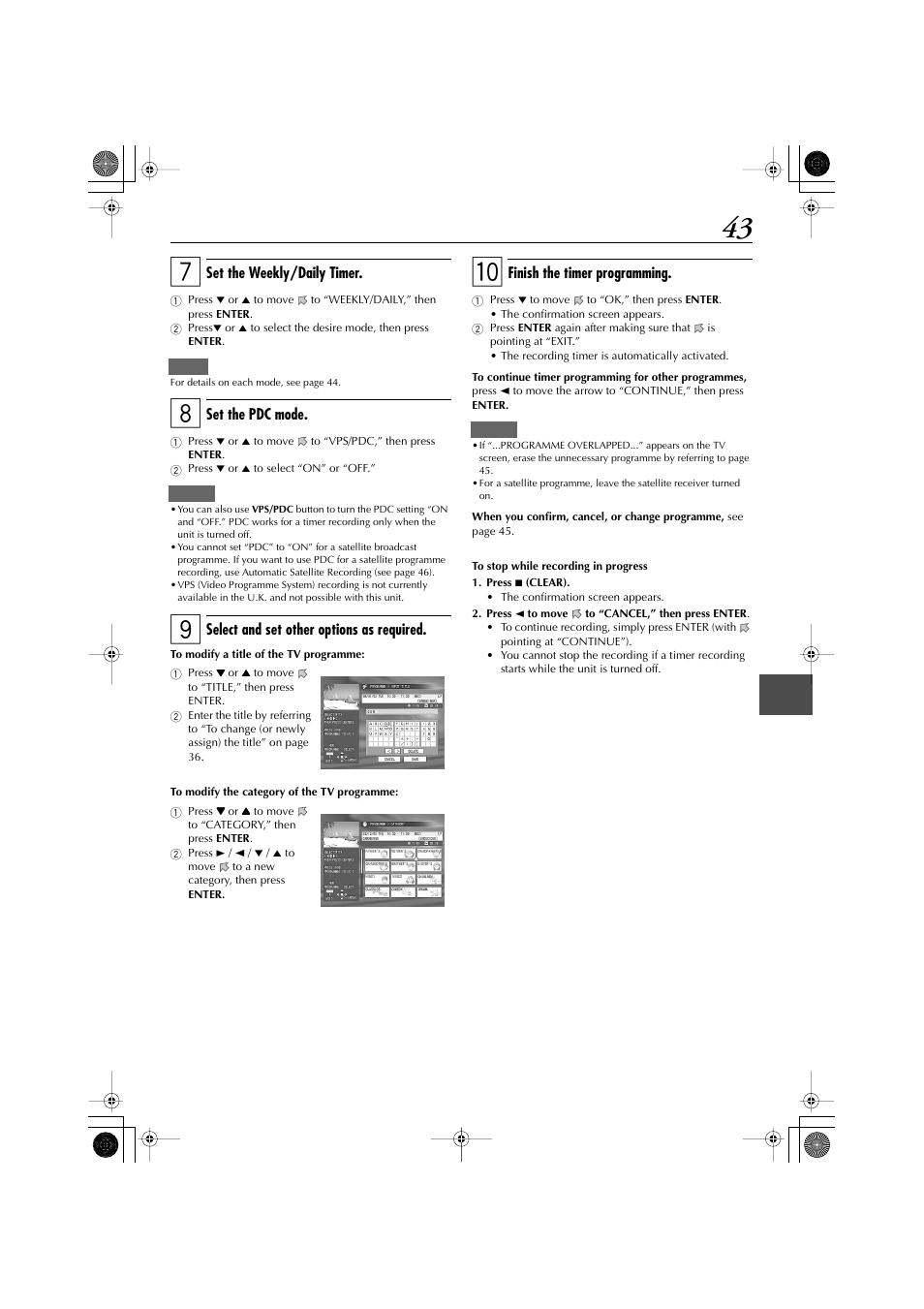 JVC LET0239-001A User Manual | Page 43 / 96
