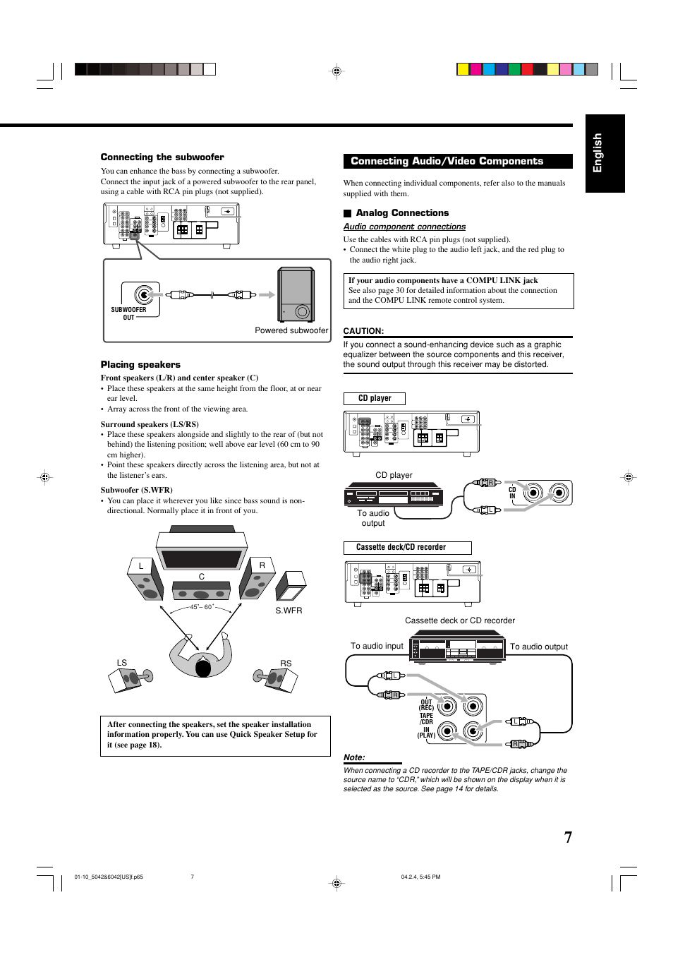 English | JVC LVT1140-004A User Manual | Page 11 / 43