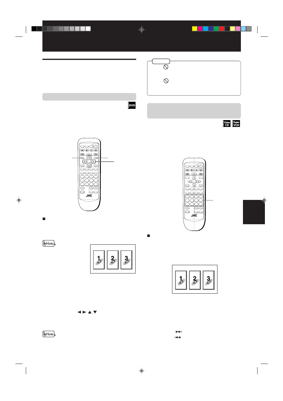Press menu or title | JVC XV-515GD  EN User Manual | Page 23 / 48