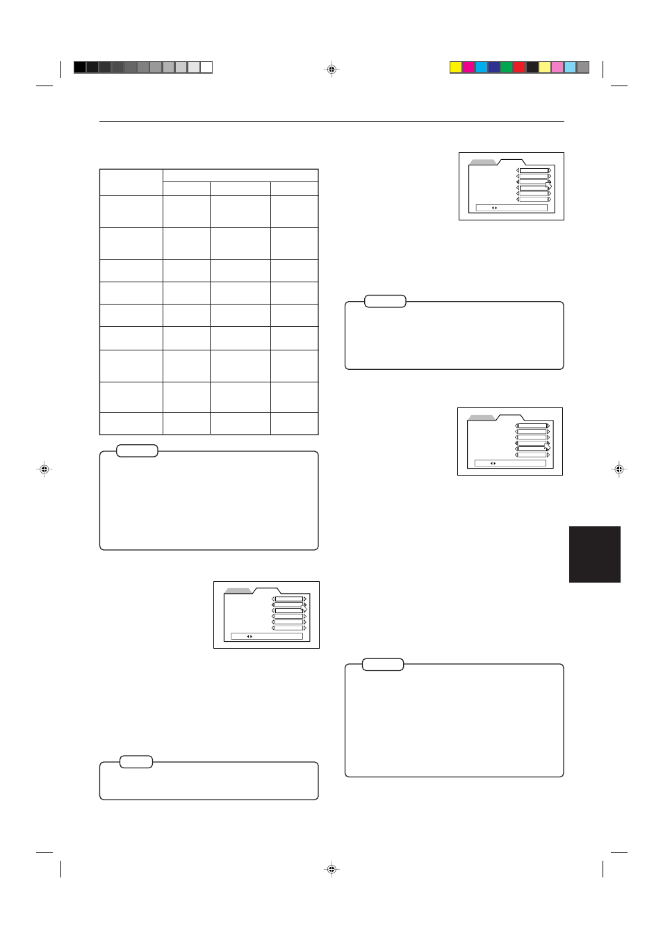 Down mix, Compression, Screen saver | JVC XV-515GD  EN User Manual | Page 39 / 48