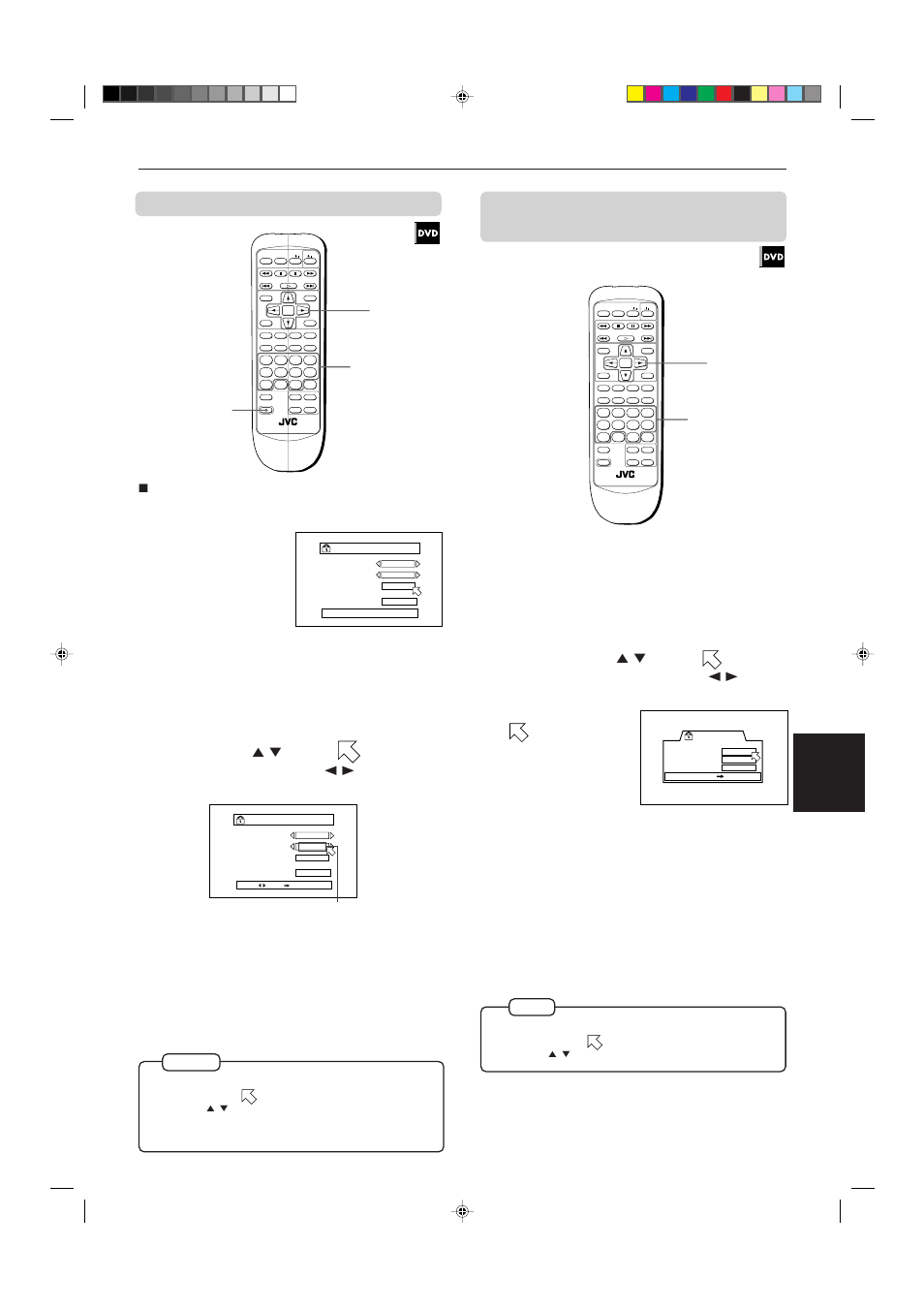 Press enter while holding down shift, Press enter | JVC XV-515GD  EN User Manual | Page 41 / 48