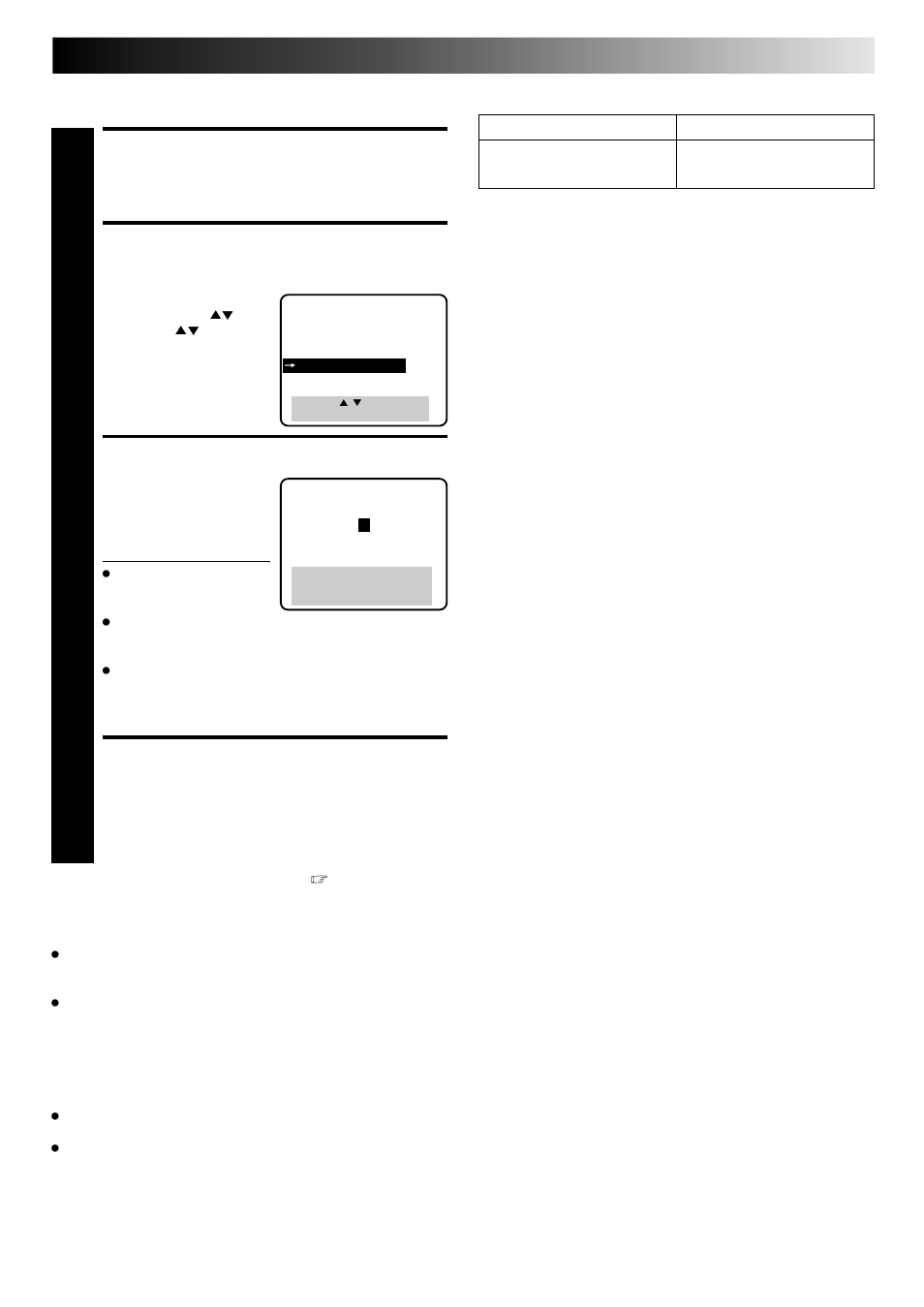 Turn on cable box, Access cable box brand set screen, Enter cable box brand | Return to normal screen, Set cable box brand | JVC HR-DD840KR User Manual | Page 15 / 68