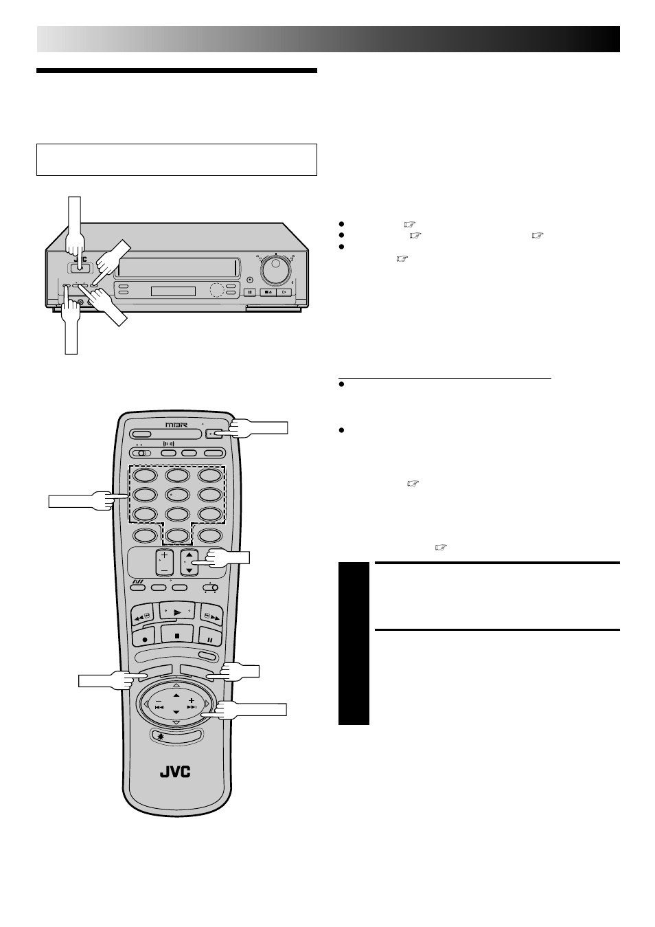 Setup, Turn on the vcr, Access main menu screen | Initial settings (cont.) | JVC HR-DD840KR User Manual | Page 16 / 68
