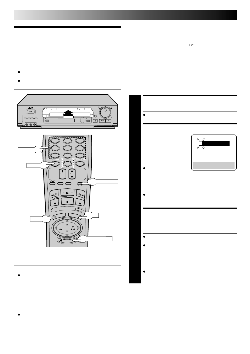 Timer programming, Load a cassette, Access g-code screen | Enter g-code number, Timer recording | JVC HR-DD840KR User Manual | Page 40 / 68