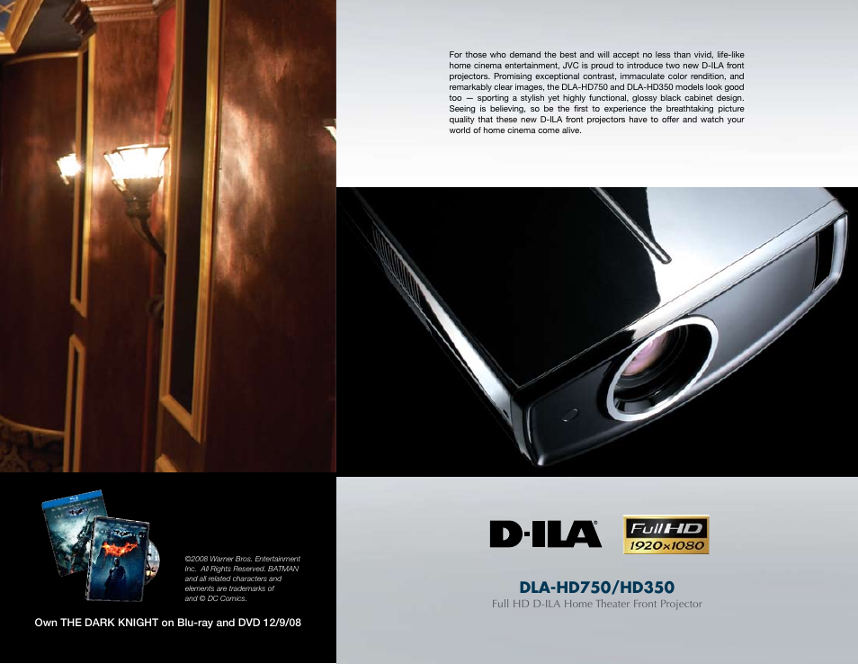 JVC DLA-HD750 User Manual | Page 3 / 8