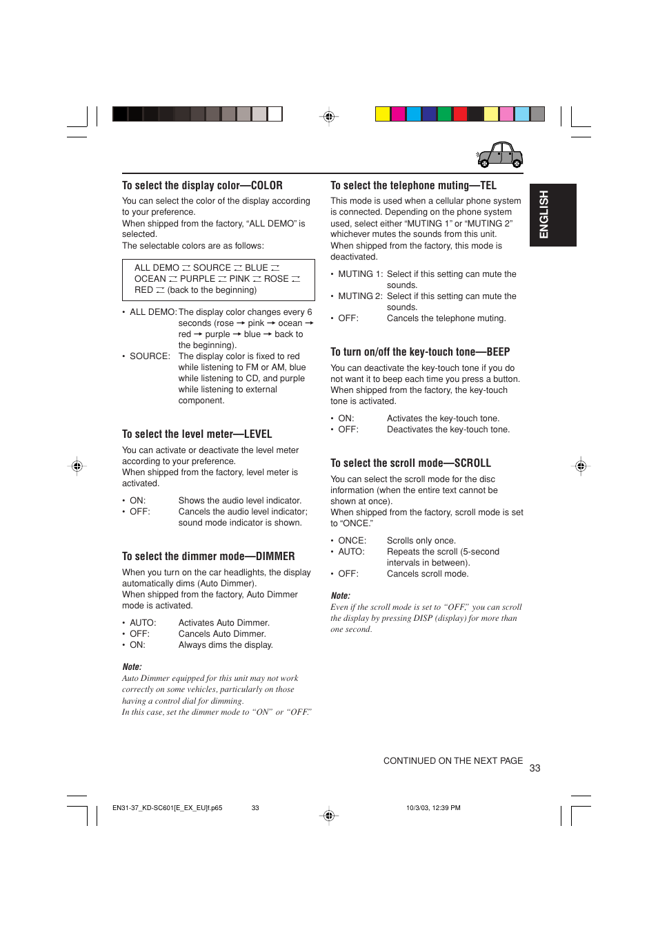 JVC GET0191-001A User Manual | Page 33 / 108