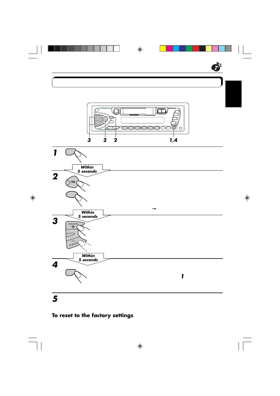 Storing your own sound adjustments | JVC KS-F315EE User Manual | Page 13 / 23