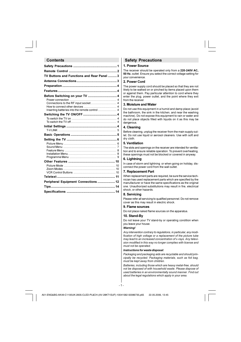JVC 0506TKH-VT-VT User Manual | Page 2 / 15