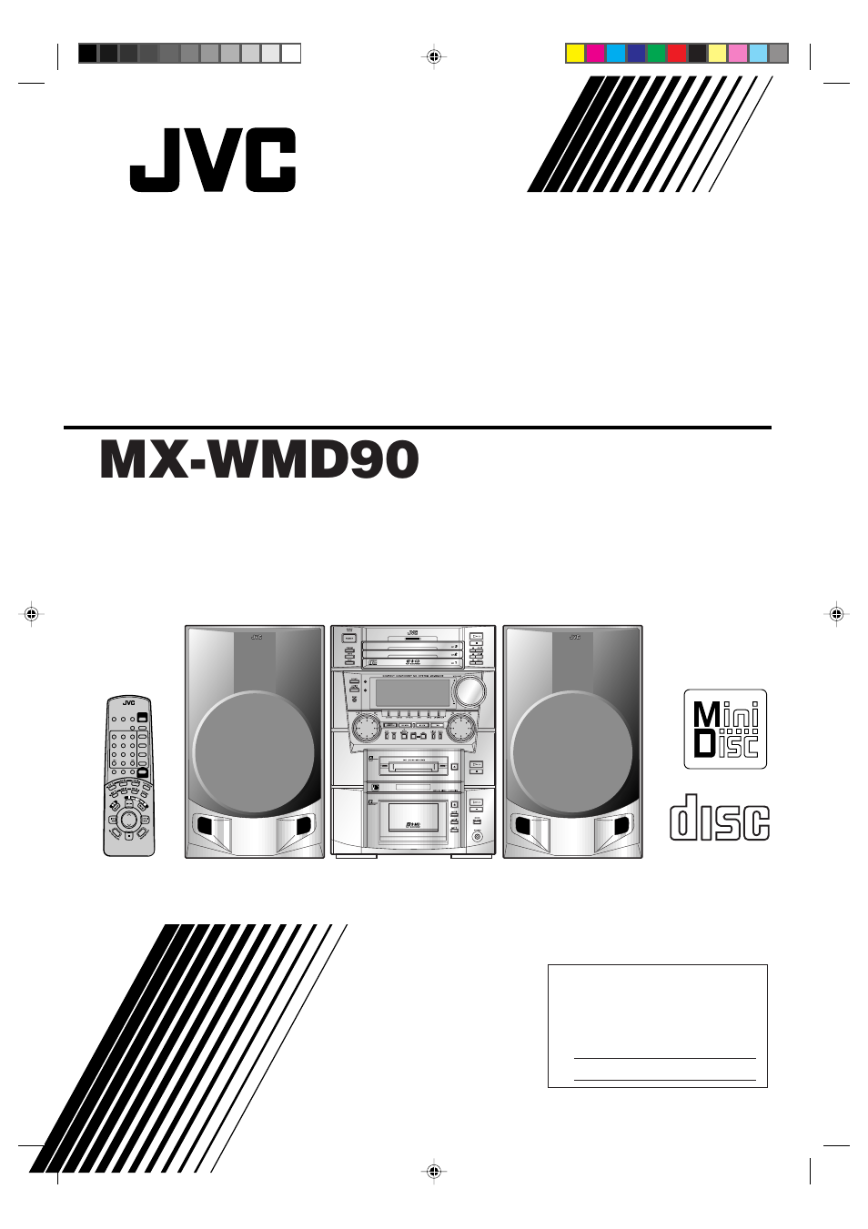 JVC MX-WMD90 User Manual | 58 pages