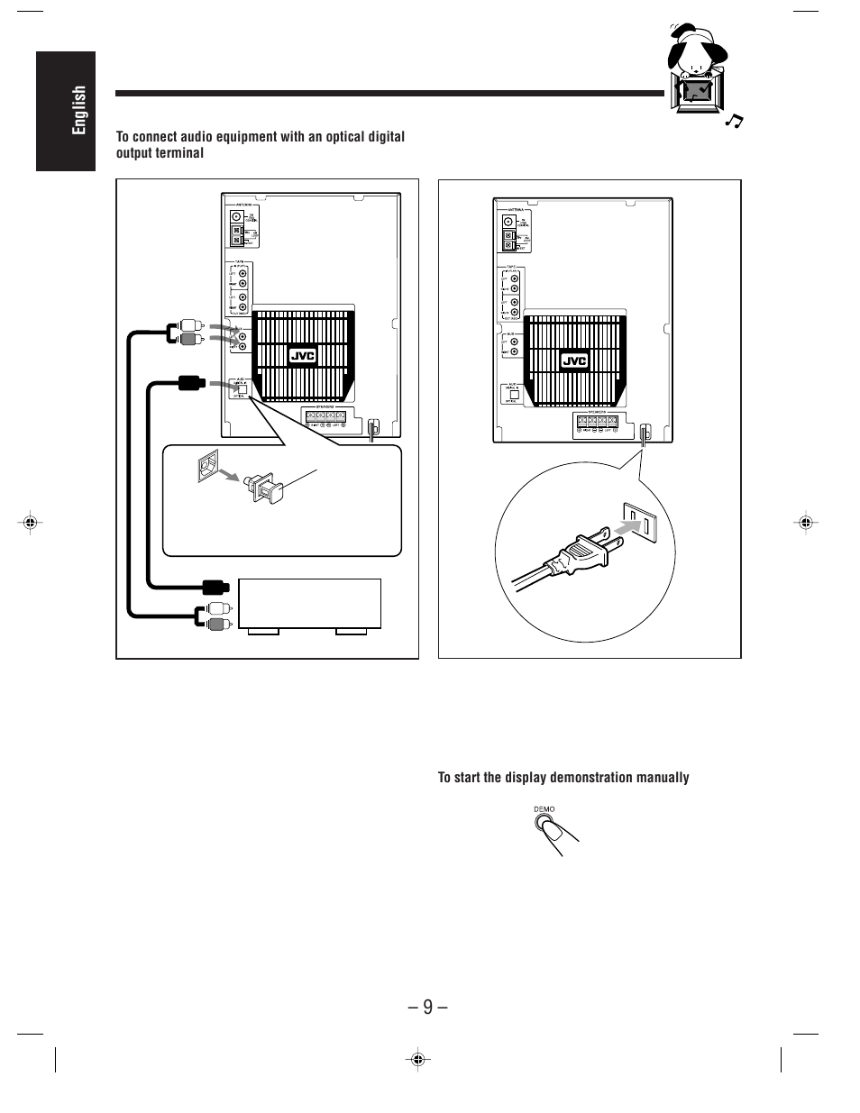 English | JVC MX-WMD90 User Manual | Page 12 / 58