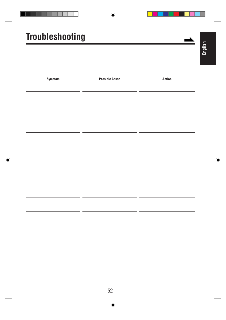 Troubleshooting, English | JVC MX-WMD90 User Manual | Page 55 / 58