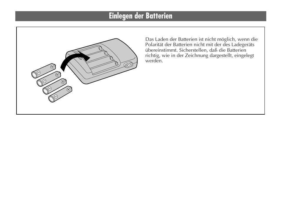 Einlegen der batterien | JVC LYT0232-001C User Manual | Page 18 / 44