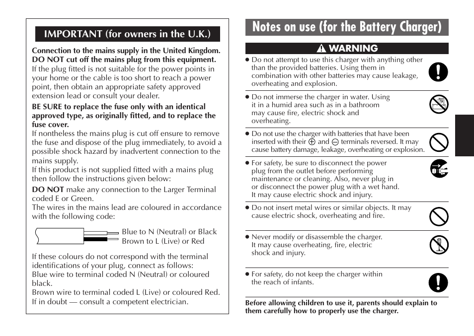 Important (for owners in the u.k.) | JVC LYT0232-001C User Manual | Page 3 / 44