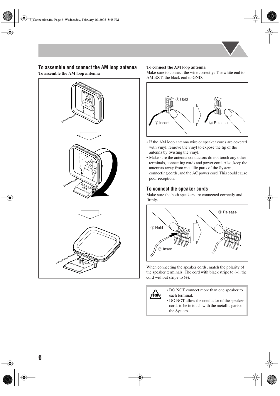 JVC CA-UXS59 User Manual | Page 10 / 29