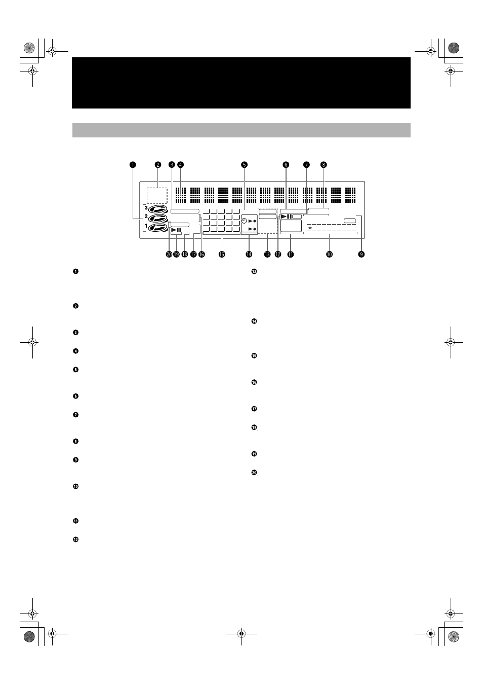 Display window | JVC XL-R5000BK User Manual | Page 12 / 48