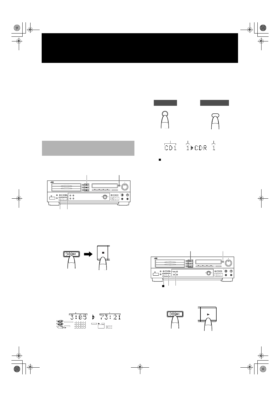 Synchronized recording of 3- cd changer playback, 20 englis h, Mix balance standby phones level max min | JVC XL-R5000BK User Manual | Page 25 / 48