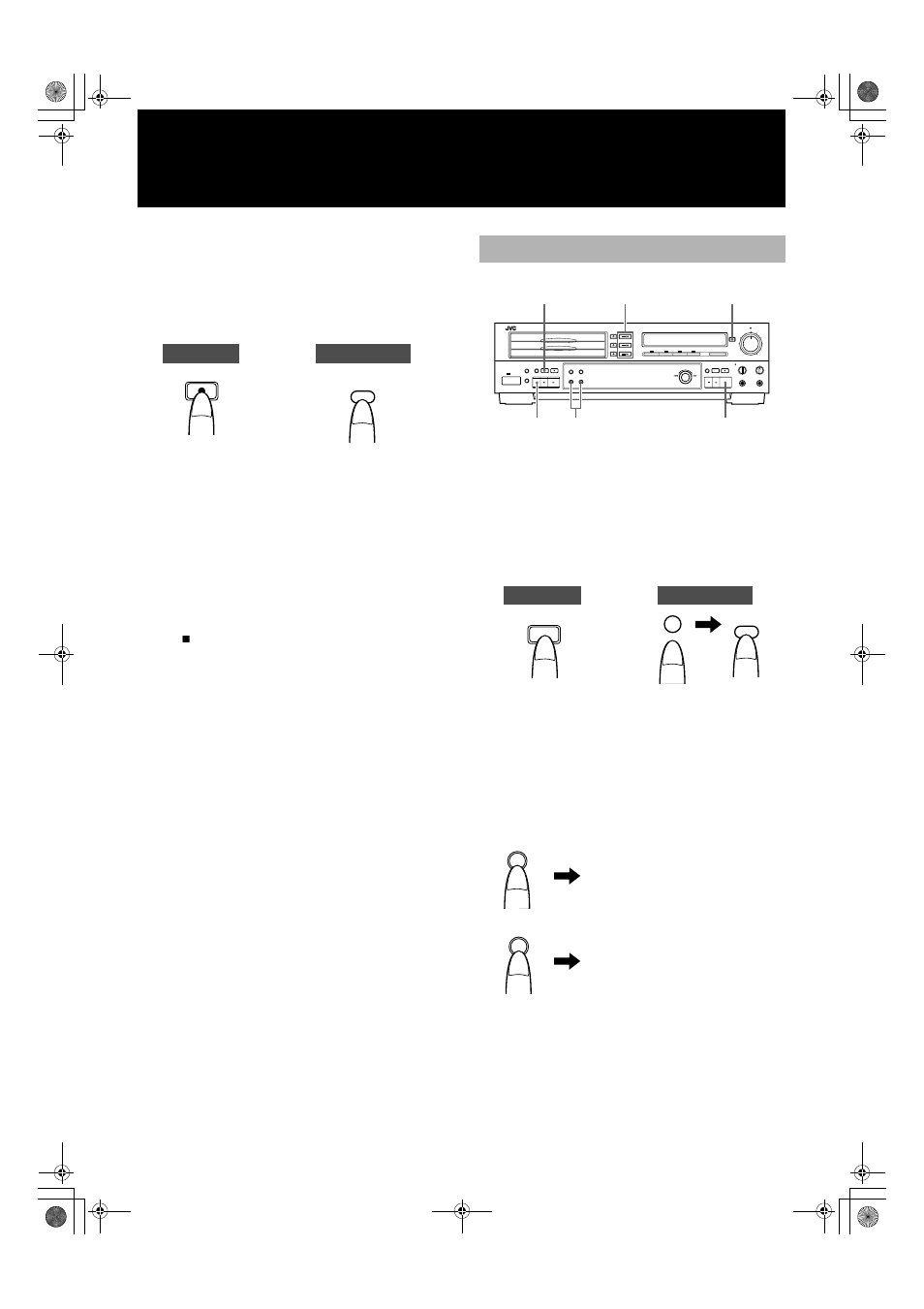 Listening edit recording | JVC XL-R5000BK User Manual | Page 26 / 48