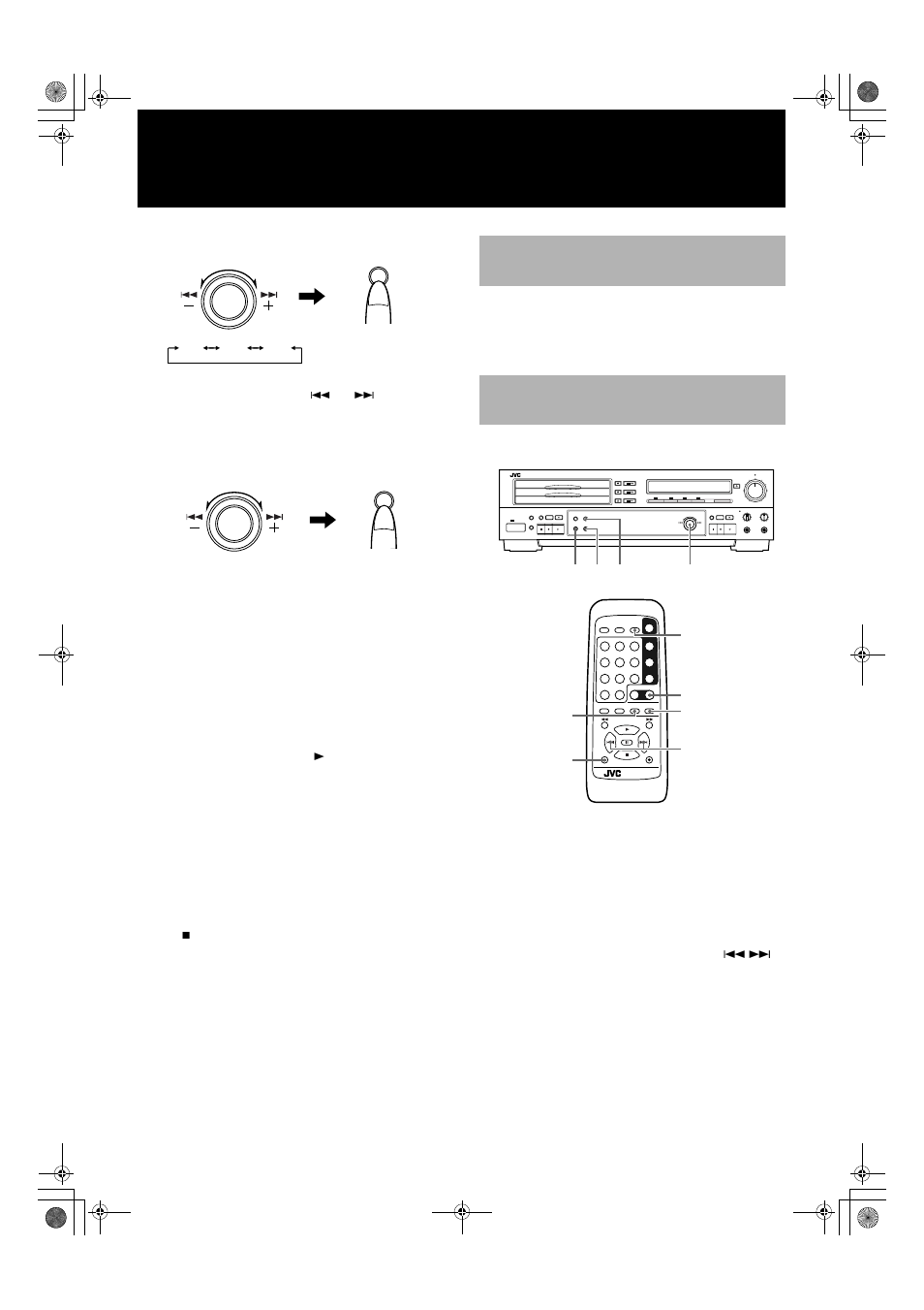 Mix balance standby phones level max min | JVC XL-R5000BK User Manual | Page 28 / 48