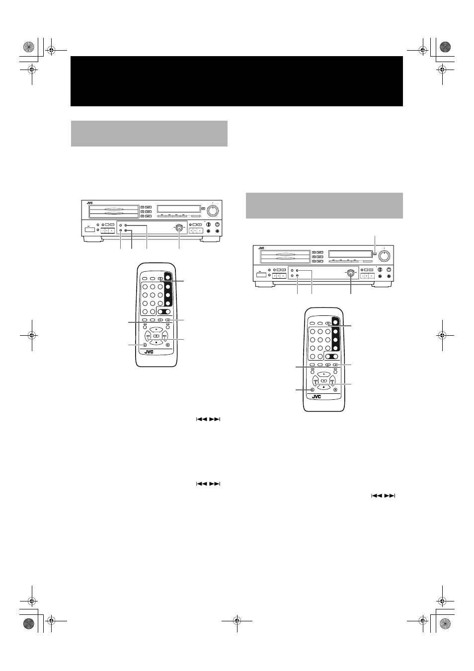 Special recording edit operations, Erasing a track or tracks (erase function), Mix balance standby phones level max min | Press the set button | JVC XL-R5000BK User Manual | Page 32 / 48
