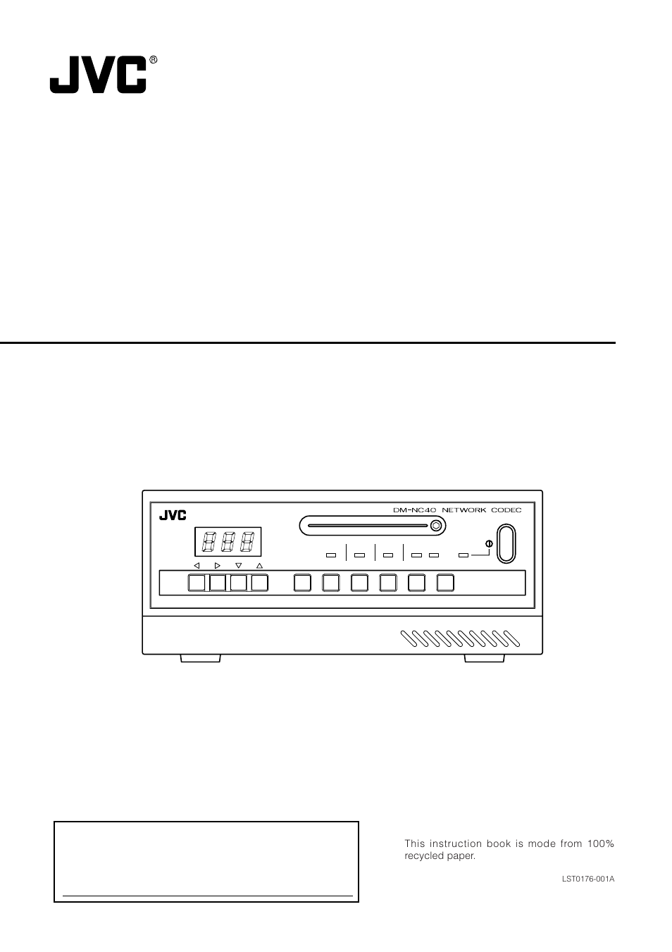 JVC DM-NC40 User Manual | 60 pages