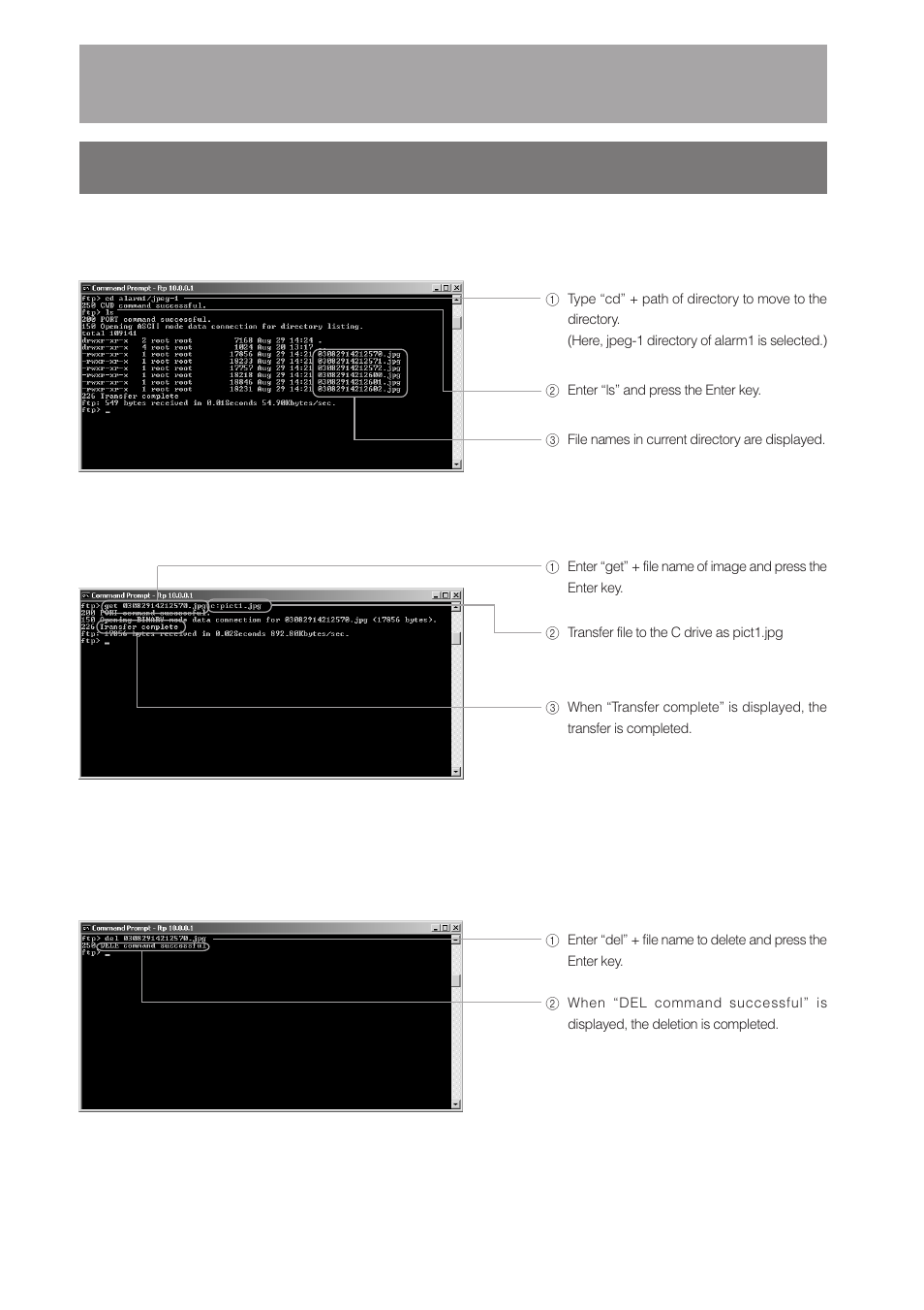 Operating the cf card, Continued) | JVC DM-NC40 User Manual | Page 52 / 60
