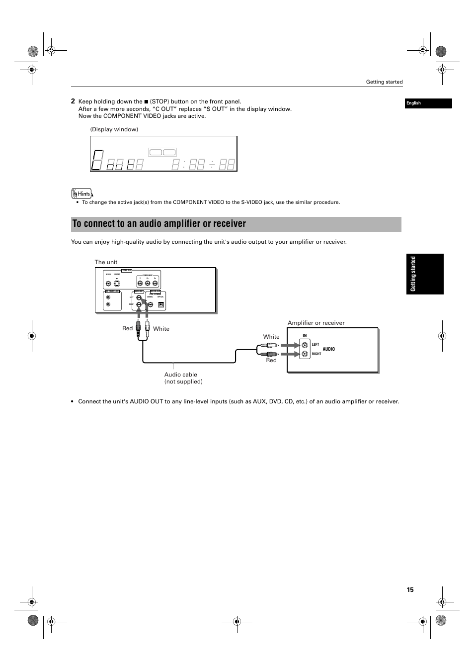 JVC XV-M50BK User Manual | Page 17 / 56