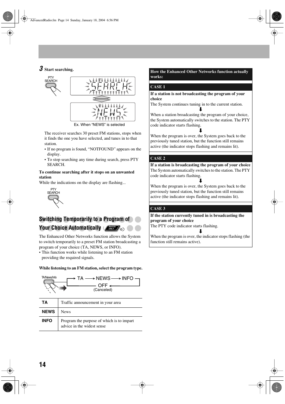 JVC UX-P400 User Manual | Page 16 / 32