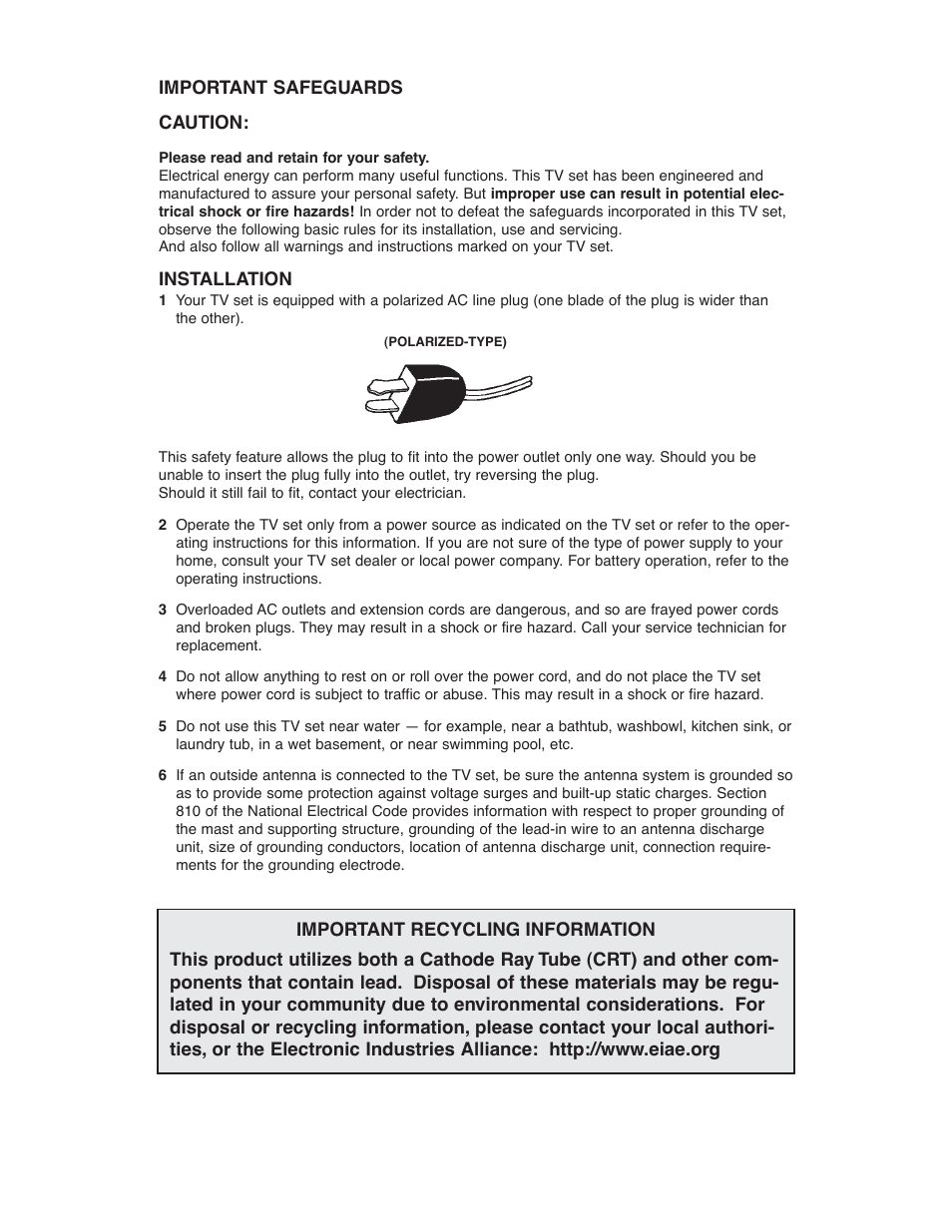 JVC AV 36P903 User Manual | Page 3 / 60