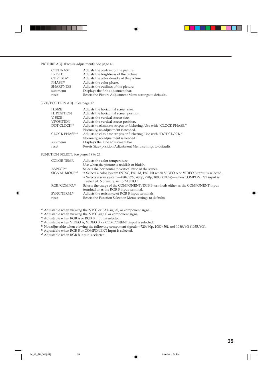 JVC GM-V42UB User Manual | Page 37 / 44