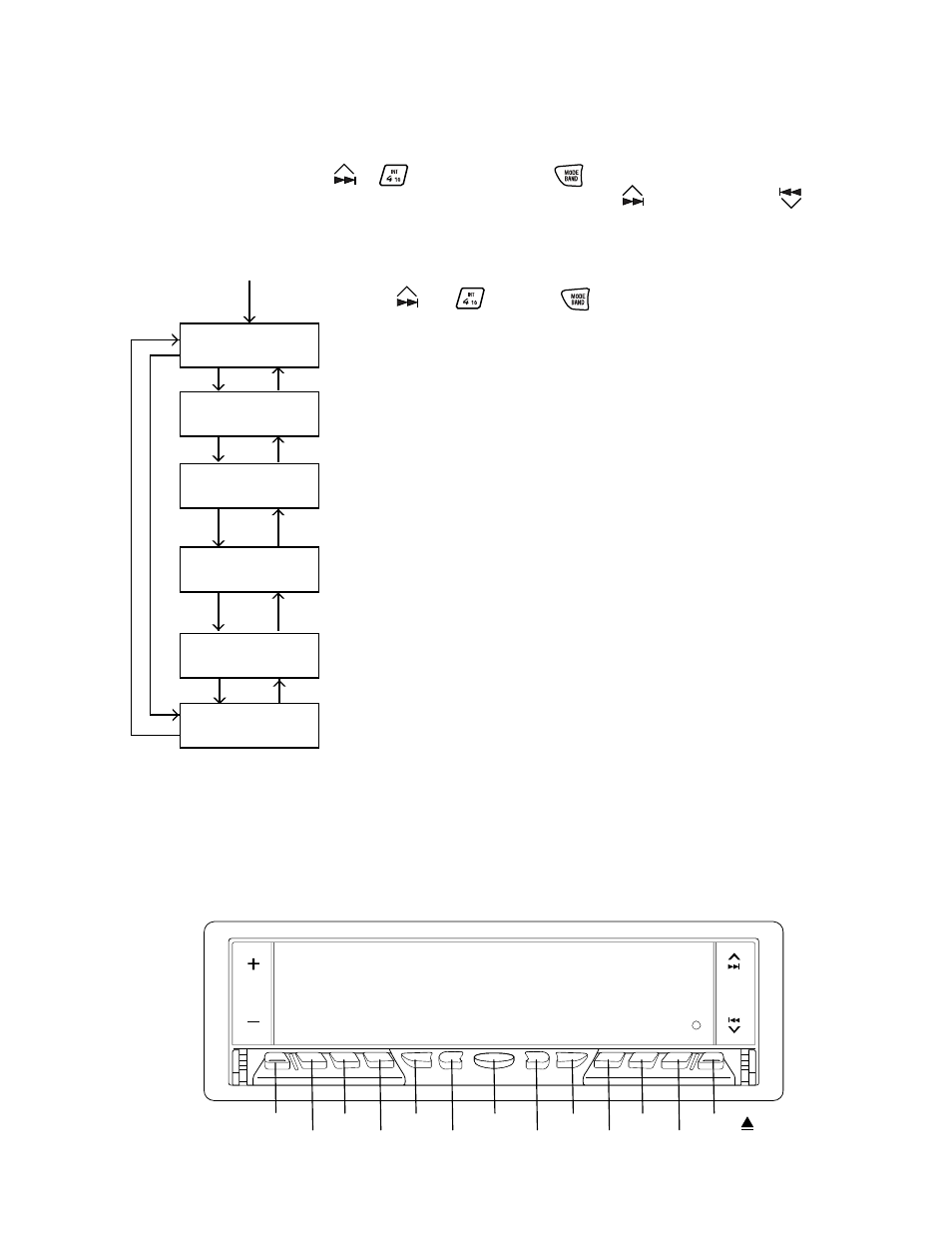 Functions of the mechanism under the service mode | JVC KD-LX30R  EN User Manual | Page 2 / 9