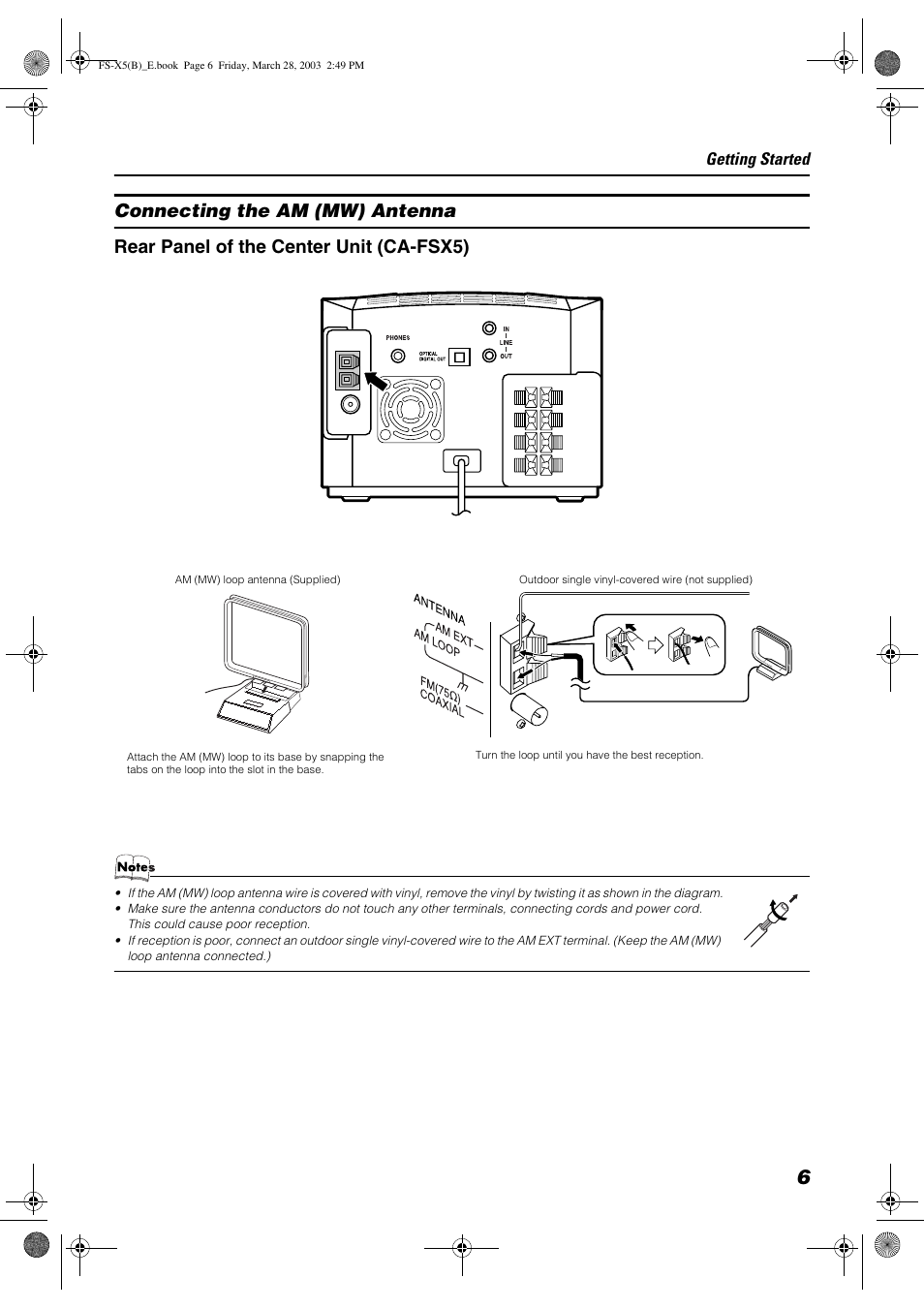 JVC FS-X5 User Manual | Page 9 / 34