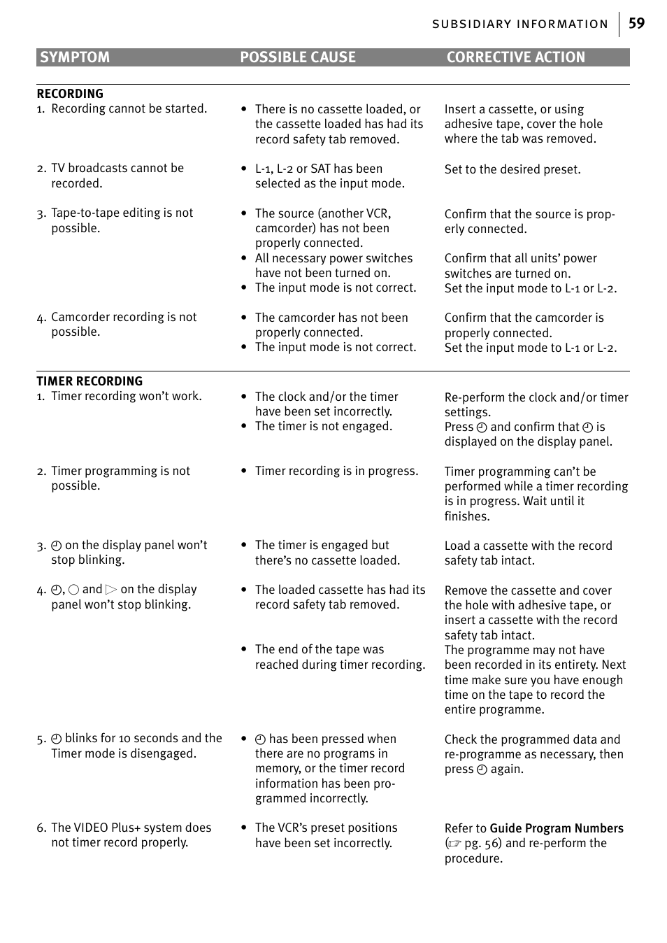 JVC HR-J785EK User Manual | Page 59 / 64