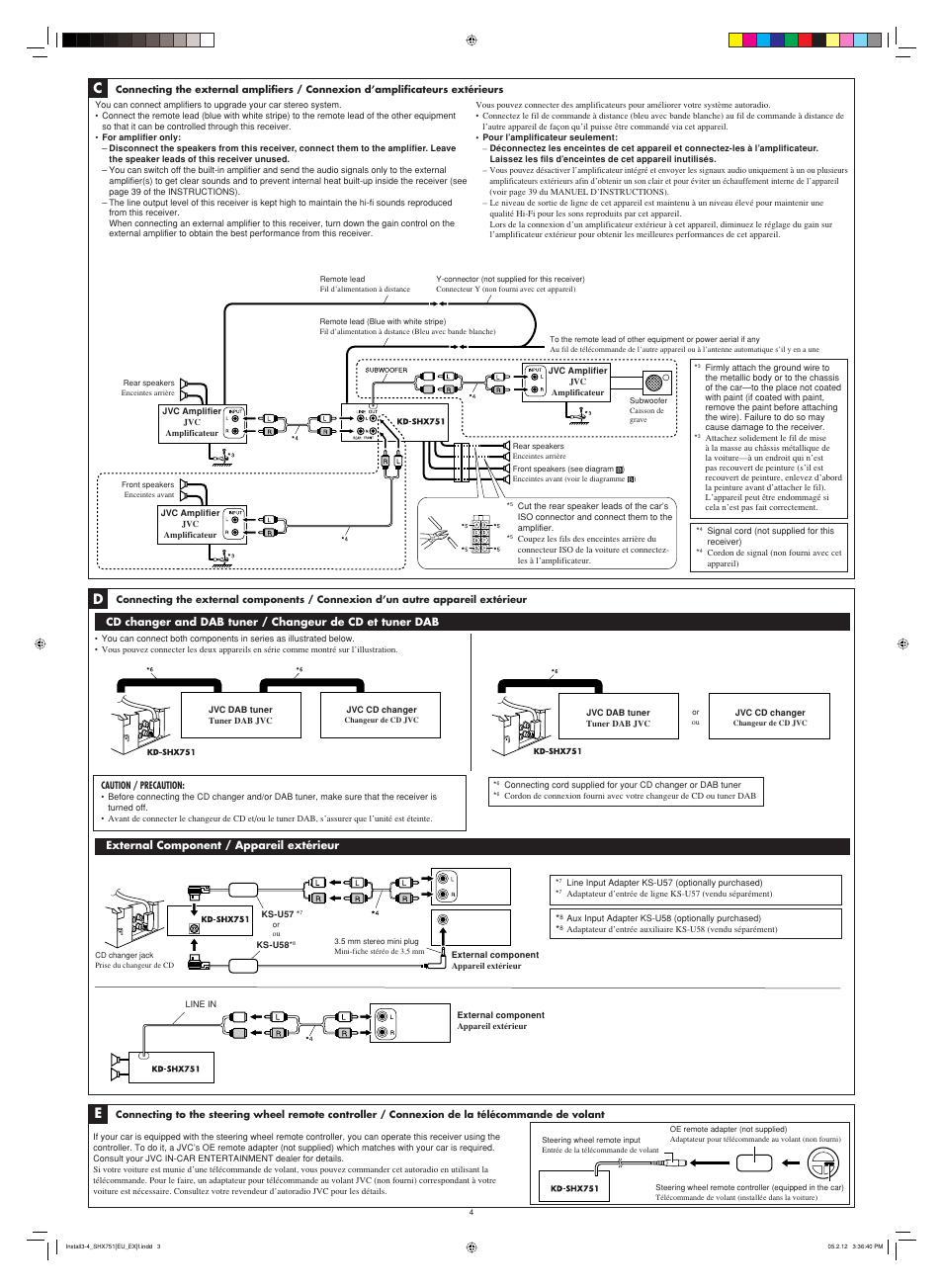 External component / appareil extérieur | JVC LVT1311-003A User Manual | Page 62 / 62