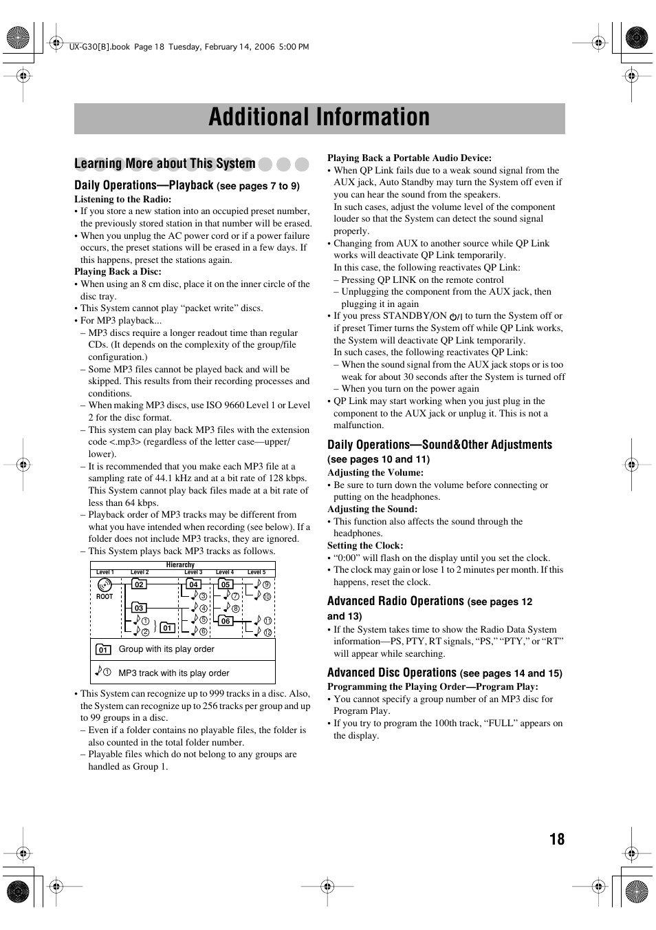 Additional information, Learning more about this system | JVC CA-UXG33 User Manual | Page 21 / 24